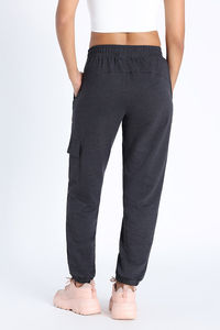 Zivame Knit Cotton Loungewear Bottom - Black Beauty — thumbnail 4